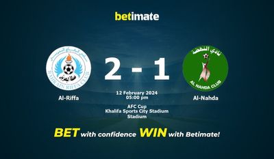 Al-Riffa vs. Al-Nahda Vorhersage, Quoten und Wetttipps 02.12.2024