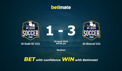 Al-Sadd SC U21 vs. Al-Shamal U21 Vorhersage, Quoten & Wett-Tipps 29.04.2025