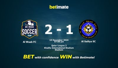 Al Waab FC vs. Al Sailiya SC Vorhersage, Quoten und Wetttipps 15.12.2024