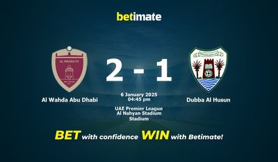 Al Wahda Abu Dhabi vs. Dubba Al Husun Vorhersage, Quoten und Wetttipps 01.06.2025