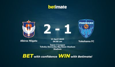 Albirex Niigata gegen Yokohama FC Vorhersage, Quoten und Wetttipps 13.04.2025