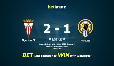 Algeciras CF vs. Hercules – Vorhersage, Quoten und Wetttipps – 11.10.2024