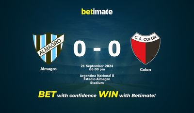 Almagro vs Colon Vorhersage, Quoten & Wetttipps 21.09.2024