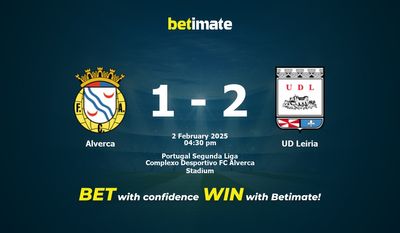 Alverca gegen UD Leiria Vorhersage, Quoten und Wetttipps 02.02.2025