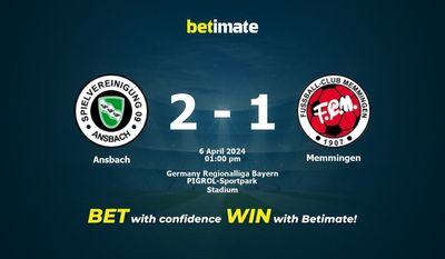 Ansbach vs. Memmingen Vorhersage, Quoten & Wetttipps 04.06.2024