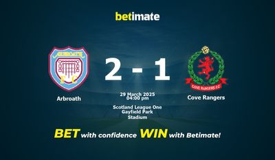 Arbroath vs. Cove Rangers – Vorhersage, Quoten und Wetttipps 29.03.2025