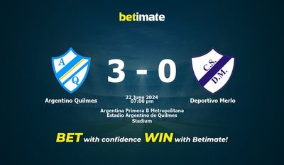 Argentino Quilmes vs. Deportivo Merlo – Vorhersage, Quoten und Wetttipps 22.06.2024