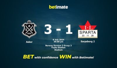Asker vs. Sarpsborg 2 – Vorhersage, Quoten und Wetttipps 08.07.2024