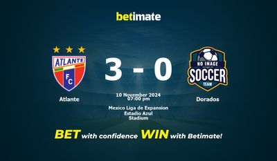 Atlante vs. Dorados Vorhersage, Quoten und Wetttipps 10.11.2024
