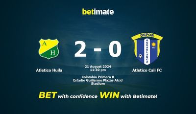 Atletico Huila vs. Atletico Cali FC Vorhersage, Quoten und Wetttipps 21.08.2024