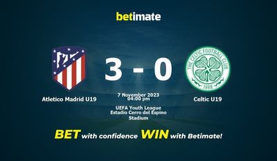 Atletico Madrid U19 gegen Celtic U19 Vorhersage, Quoten und Wetttipps 11.07.2023