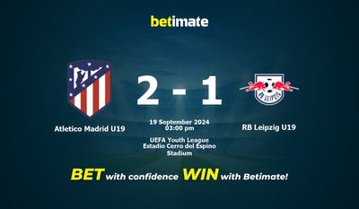 Atletico Madrid U19 vs. RB Leipzig U19 Vorhersage, Quoten und Wetttipps 19.09.2024