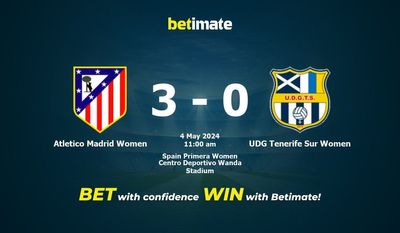 Atletico Madrid Frauen vs. UDG Teneriffa Sur Frauen Vorhersage, Quoten und Wetttipps 05.04.2024