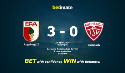 Prognose, Quoten und Wetttipps für Augsburg II gegen Buchbach 28.04.2024