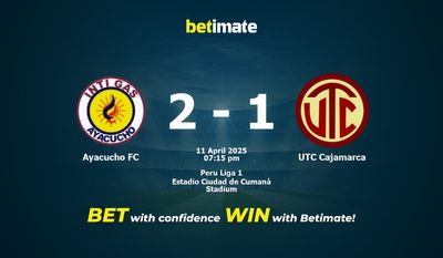 Ayacucho FC gegen UTC Cajamarca Vorhersage, Quoten und Wetttipps 04.11.2025
