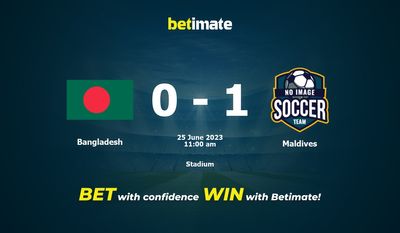 Vorhersage, Quoten und Wetttipps für Bangladesch vs. Malediven 25.06.2023