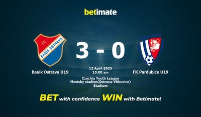 Banik Ostrava U19 vs. FK Pardubice U19 Vorhersage, Quoten & Wett-Tipps 04.12.2025
