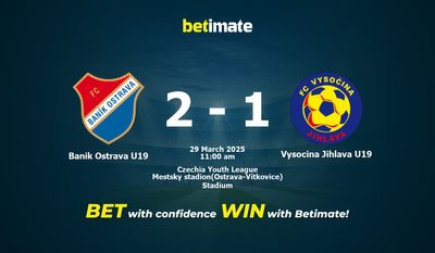 Banik Ostrava U19 gegen Vysocina Jihlava U19 Vorhersage, Quoten und Wetttipps 29.03.2025
