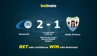 Baniyas SC gegen Dubba Al Husun Vorhersage, Quoten und Wetttipps 04.11.2025