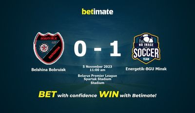 Belshina Bobruisk vs. Energetik-BGU Minsk Vorhersage, Quoten und Wetttipps 11.05.2023