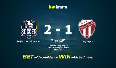 Beykoz Anadoluspor vs. Inegolspor Vorhersage, Quoten und Wetttipps 22.03.2025