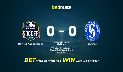 Beykoz Anadoluspor vs. Sariyer Vorhersage, Quoten und Wetttipps 03.08.2025