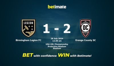 Birmingham Legion FC vs. Orange County SC Vorhersage, Quoten und Wetttipps 27.07.2024