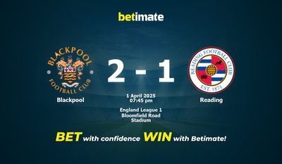 Blackpool vs. Reading – Vorhersage, Quoten & Wetttipps 04.01.2025