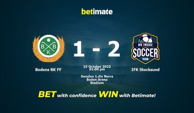Bodens BK FF gegen IFK Stocksund Vorhersage, Quoten und Wetttipps 15.10.2023