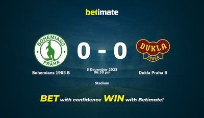 Bohemians 1905 B gegen Dukla Praha B Vorhersage, Quoten und Wetttipps 12.06.2023