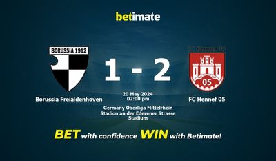 Borussia Freialdenhoven vs. FC Hennef 05 Vorhersage, Quoten & Wetttipps 20.05.2024