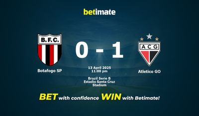Botafogo SP vs. Atletico GO Vorhersage, Quoten & Wett-Tipps 13.04.2025