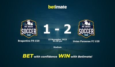 Bragantino PA U20 gegen Uniao Paraense FC U20 Vorhersage, Quoten und Wetttipps 15.11.2023