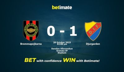 Brommapojkarna vs. Djurgarden Vorhersage, Quoten und Wetttipps 28.10.2023
