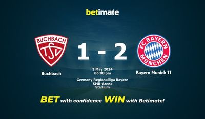 Buchbach gegen Bayern München II Vorhersage, Quoten und Wetttipps 05.03.2024