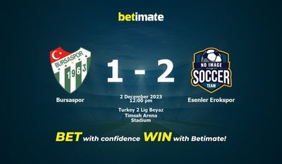 Bursaspor vs. Esenler Erokspor Vorhersage, Quoten und Wetttipps 12.02.2023