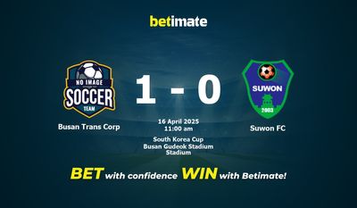 Busan Trans Corp vs. Suwon FC – Vorhersage, Quoten und Wett-Tipps – 16.04.2025