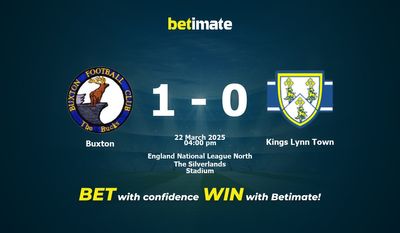 Buxton vs. Kings Lynn Town – Vorhersage, Quoten und Wetttipps – 22.03.2025
