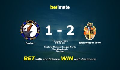 Buxton vs. Spennymoor Town – Vorhersage, Quoten und Wetttipps, 11.03.2025
