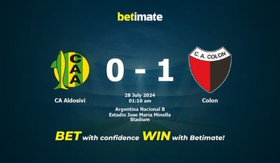 CA Aldosivi vs. Colon – Vorhersage, Quoten und Wetttipps 28.07.2024