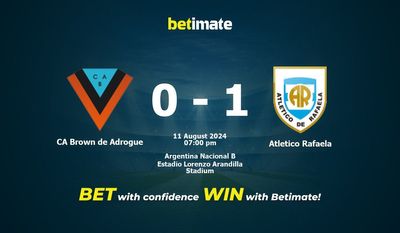 CA Brown de Adrogue vs. Atletico Rafaela Vorhersage, Quoten & Wetttipps 11.08.2024