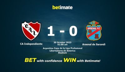 CA Independiente gegen Arsenal de Sarandi Vorhersage, Quoten und Wetttipps 30.10.2023