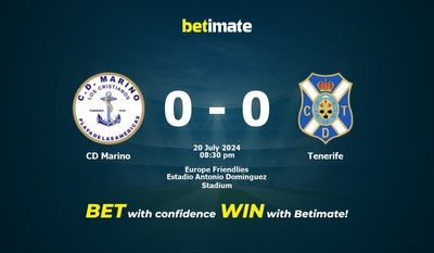 CD Marino vs. Teneriffa – Vorhersage, Quoten und Wetttipps 20.07.2024