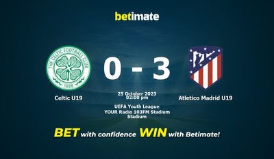 Celtic U19 gegen Atletico Madrid U19 Vorhersage, Quoten und Wetttipps 25.10.2023
