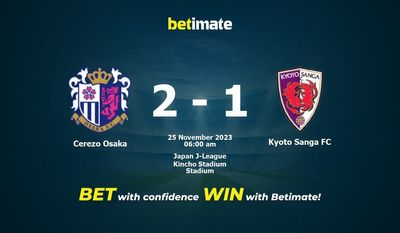 Cerezo Osaka gegen Kyoto Sanga FC Vorhersage, Quoten und Wetttipps 25.11.2023