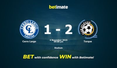 Cerro Largo vs. Torque Vorhersage, Quoten und Wetttipps 11.04.2023
