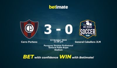 Cerro Porteno vs. General Caballero JLM Vorhersage, Quoten und Wetttipps 13.10.2024
