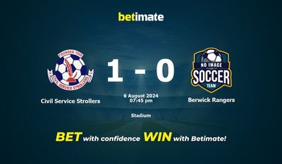 Civil Service Strollers vs. Berwick Rangers – Vorhersage, Quoten und Wetttipps 06.08.2024