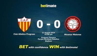 Club Atletico Progreso gegen Miramar Misiones Vorhersage, Quoten und Wetttipps 08.11.2024