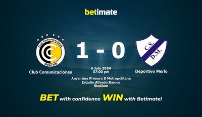 Club Comunicaciones vs. Deportivo Merlo – Vorhersage, Quoten und Wetttipps 06.07.2024
